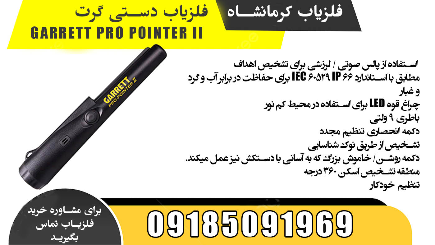 فلزیاب دستی گرت